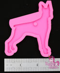 Doberman Keychain Mold