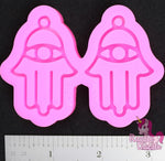 Hamsa Hand / Hand of Fatima Earring Mold