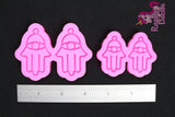 Hamsa Hand / Hand of Fatima Earring Mold