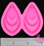 Teardrop Boomerang Earring Mold
