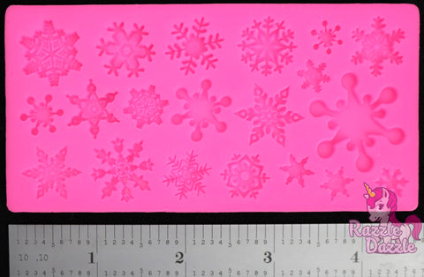 Mini Snow Flakes Mold