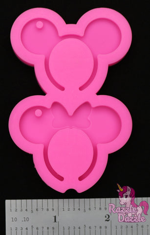 Boy and Girl Mouse Ear Headband Molds