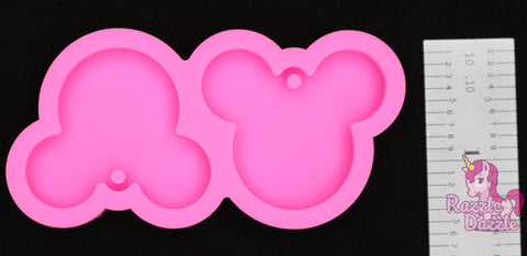 Mouse Head Earrings