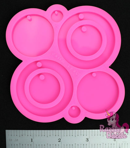 Multisized Circle Earring Mold