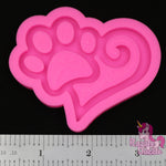 Paw and Heart Mold