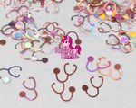 Stethoscope Shaped Glitter