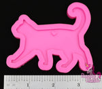 Walking Cat  Key Chain Mold